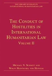 Cover of: The Conduct Of Hostilities In International Humanitarian Law