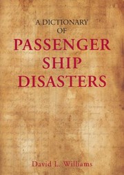 Cover of: A Dictionary Of Ship Disasters by 