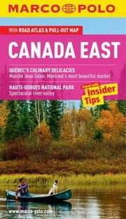 Cover of: Canada East Marco Polo Guide