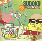 Cover of: Sudoku Puzzles #3 by Craig Robert Carey