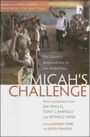 Cover of: Micahs Challenge The Churchs Responsibility To The Global Poor