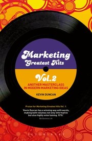 Cover of: Marketing Greatest Hits Another Masterclass In Modern Marketing Ideas