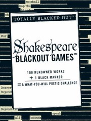 Cover of: Shakespeare Blackout Games