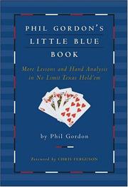 Cover of: Phil Gordon's Little Blue Book by Phil Gordon