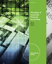 Cover of: Principles Of Corporate Financial Accounting
