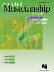 Cover of: Essential Musicianship for Band Baritone TC