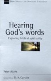 Cover of: Hearing Gods Words Exploring Biblical Spirituality