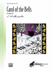 Cover of: Carol of the Bells
            
                Alfreds Premier Piano Solos