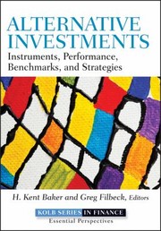 Cover of: Alternative Investments
            
                Robert W Kolb