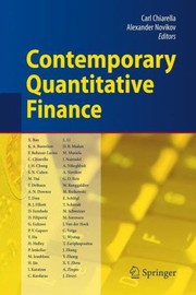 Cover of: Contemporary Quantitative Finance Essays In Honour Of Eckhard Platen