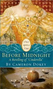 Cover of: Before Midnight: A Retelling of "Cinderella" (Once Upon a Time)