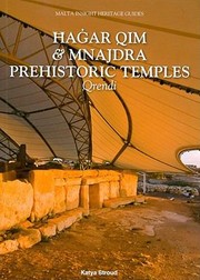Cover of: Haġar Qim & Mnajdra Prehistoric Temples: Qrendi