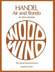 Cover of: Air And Rondo For Oboe And Piano