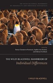 Cover of: The Wileyblackwell Handbook Of Individual Differences by 