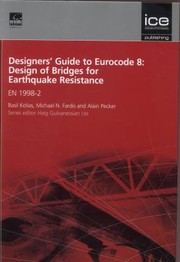 Cover of: Designers Guide To Eurocode 8 Design Of Bridges For Earthquake Resistance En 19982