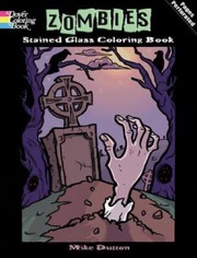 Cover of: Zombies Stained Glass Coloring Book