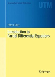 Introduction To Partial Differential Equations by Peter Olver