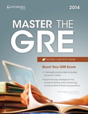 Cover of: Master The Gre 2014 by 