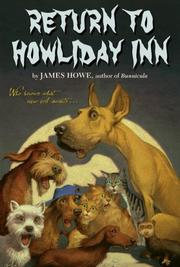 Cover of: Return to Howliday Inn by James Howe, Alan Daniel, James Howe