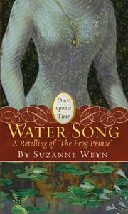 Cover of: Water Song by Suzanne Weyn
