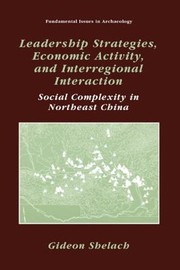 Cover of: Leadership Strategies Economic Activity And Interregional Interaction by 