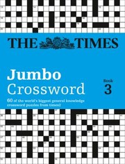 Cover of: Times 2 Jumbo Crossword Book 3
            
                Times Crossword