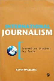 Cover of: International Journalism