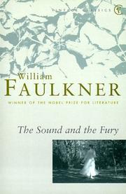 Cover of: The Sound and the Fury (Vintage Classics) by William Faulkner