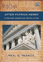 Cover of: After Patrick Henry A Second American Revolution