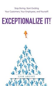 Cover of: Exceptionalize It