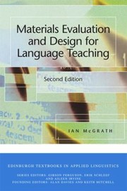 Cover of: Materials Evaluation And Design For Language Teaching