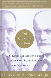 Cover of: The Question of God | Armand M., Jr. Nicholi