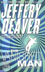 Cover of: The Vanished Man (Lincoln Rhyme Novels) by Jeffery Deaver