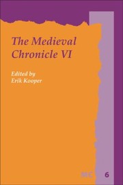 Cover of: The Medieval Chronicle Vi by 