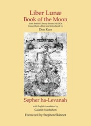 Cover of: Liber Lunae Book Of The Moon Sepher Halevanah