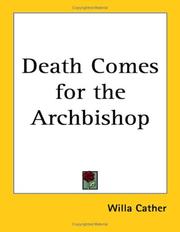 Cover of: Death Comes For The Archbishop by Willa Cather