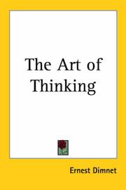 Cover of: The Art of Thinking