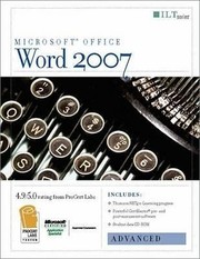 Cover of: Word 2007 Advanced Student Manual by 