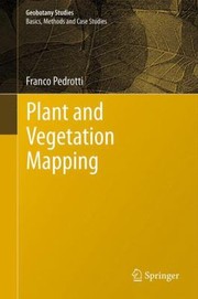 Plant And Vegetation Mapping by Franco Pedrotti