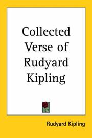 Cover of: Collected Verse of Rudyard Kipling by Rudyard Kipling