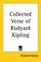 Cover of: Collected Verse of Rudyard Kipling