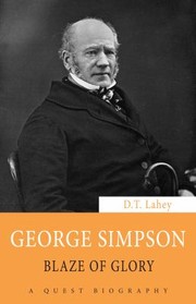 Cover of: George Simpson Blaze Of Glory