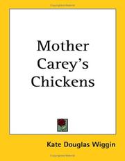 Cover of: Mother Carey's Chickens by Kate Douglas Smith Wiggin