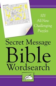 Cover of: Secret Message Bible Word Search