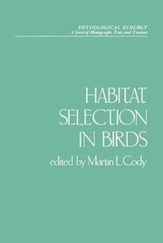 Cover of: Habitat Selection In Birds by 