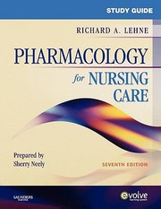 Cover of: Study Guide Pharmacology For Nursing Care