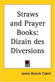 Straws and prayer-books by James Branch Cabell