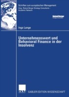 Cover of: Unternehmenswert Und Behavioral Finance In Der Insolvenz