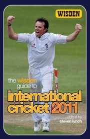 Cover of: The Wisden Guide To International Cricket 2011