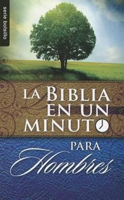 Cover of: Biblia en un Minuto Para Hombres  One Minute Bible
            
                Serie Bolsillo